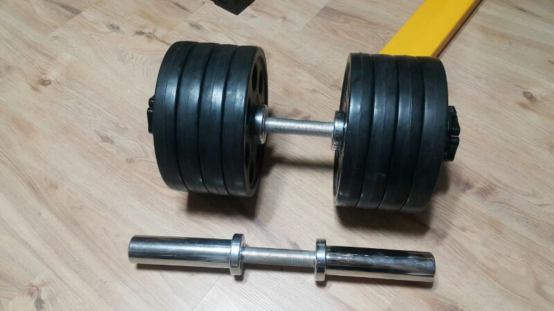 중량덤벨봉 판매합니다--1