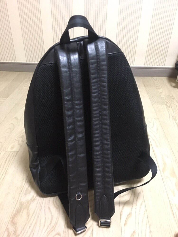 코치 정품 가죽백팩 이미지