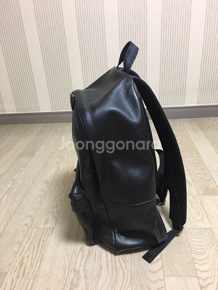 코치 정품 가죽백팩--3