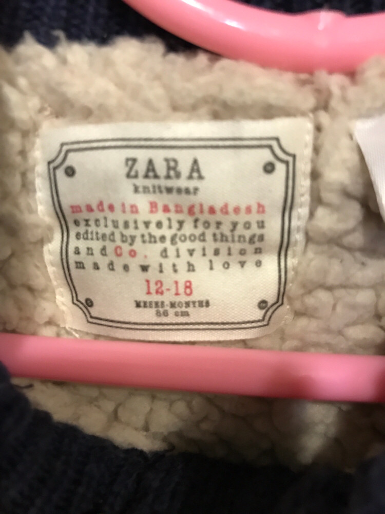 자라 스웨터 12-18m 이미지