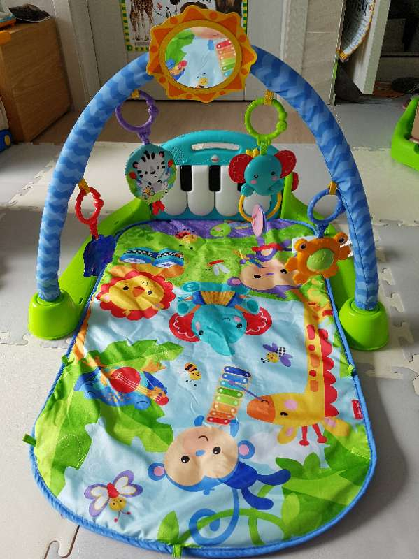 피셔프라이스 피아노아기체육관--0