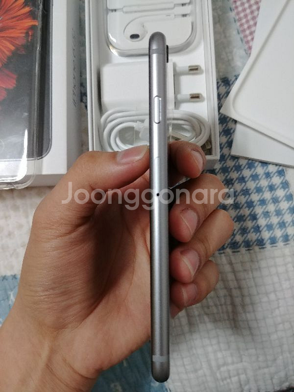 아이폰6s 스페이스그레이 풀박스 S급--1