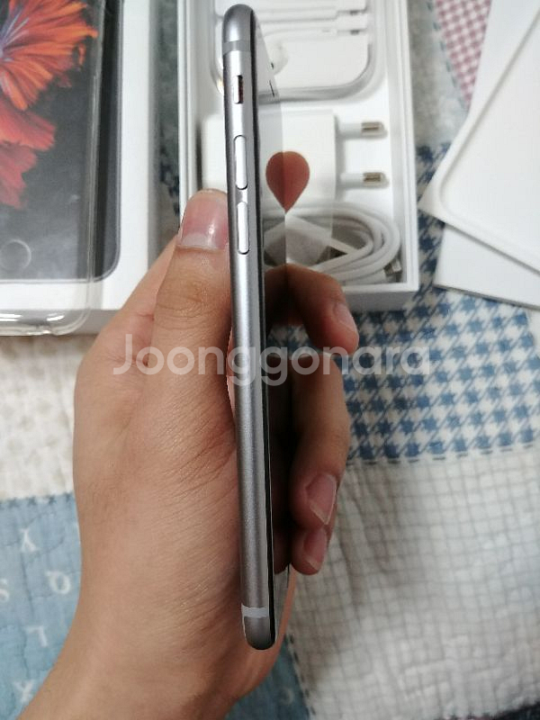아이폰6s 스페이스그레이 풀박스 S급--4