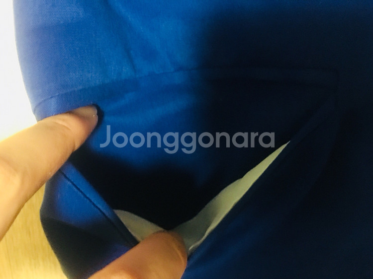 #패션왕 코발트 블루자켓--3