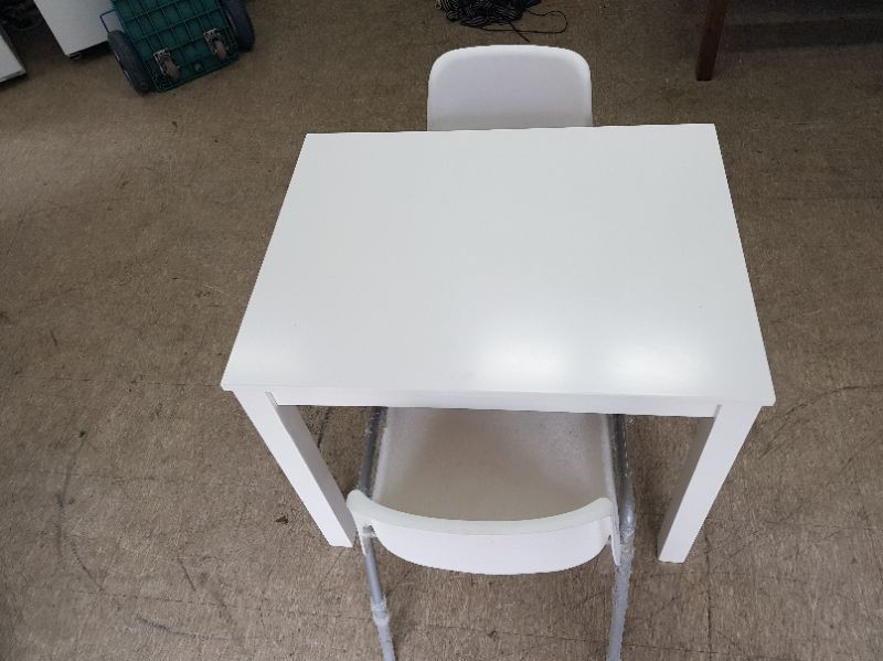 [부산]2인용 화이트 식탁 의자 팝니다 이미지