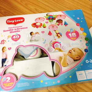 타이니러브 수더앤그루브 프린세스 모빌+거치대 팝니
