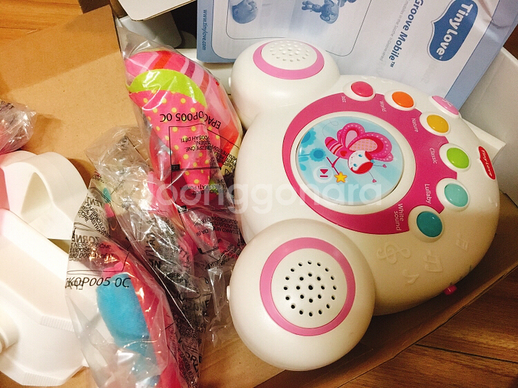 타이니러브 수더앤그루브 프린세스 모빌+거치대 팝니--2