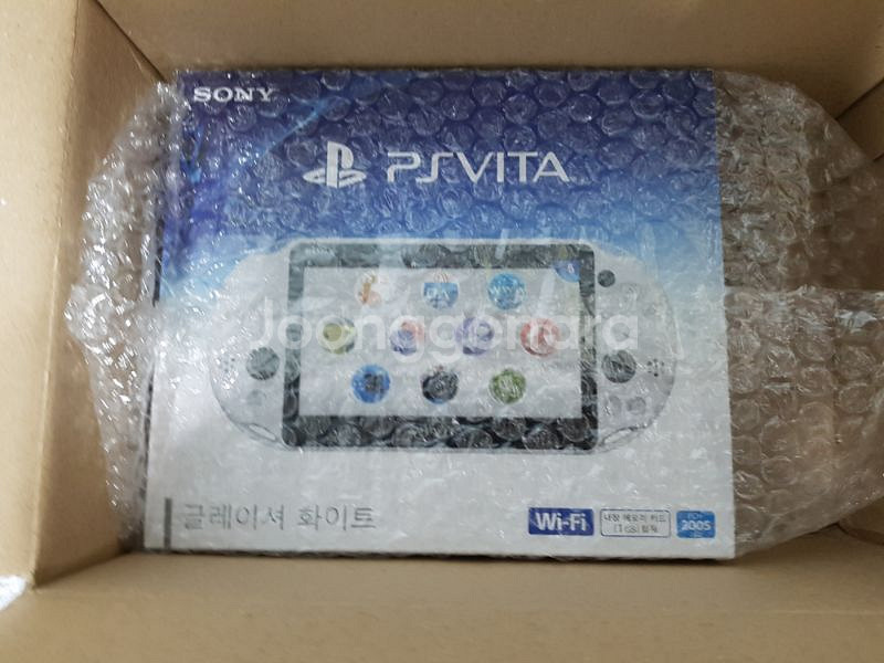 ps vita 2005글레이셔화이트 미개봉 신품 --0