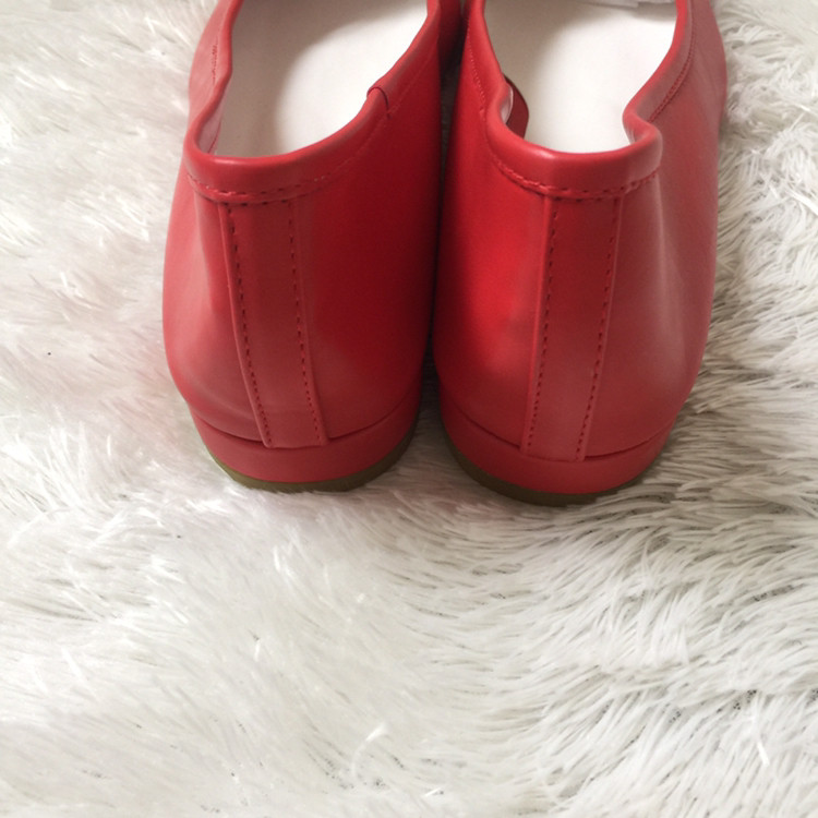 리본 플랫슈즈 팔아요--2