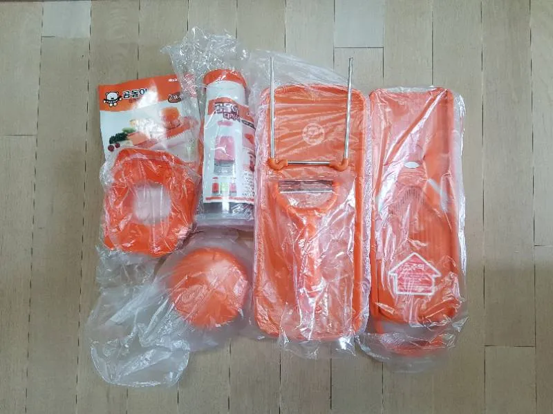곰돌이채칼세트 (택포) 이미지
