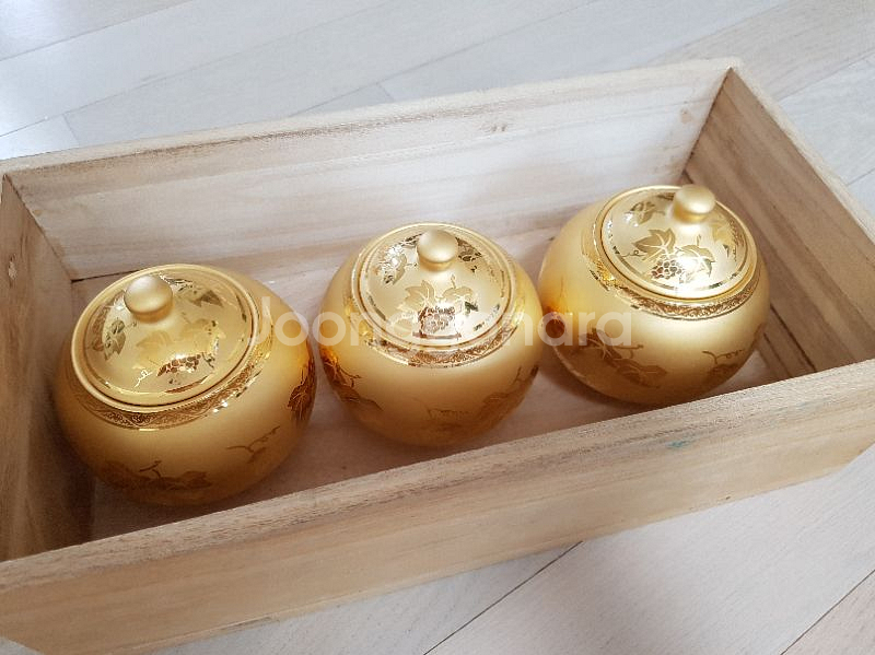 장식품으로도 괜찮은 양념통 3p--0