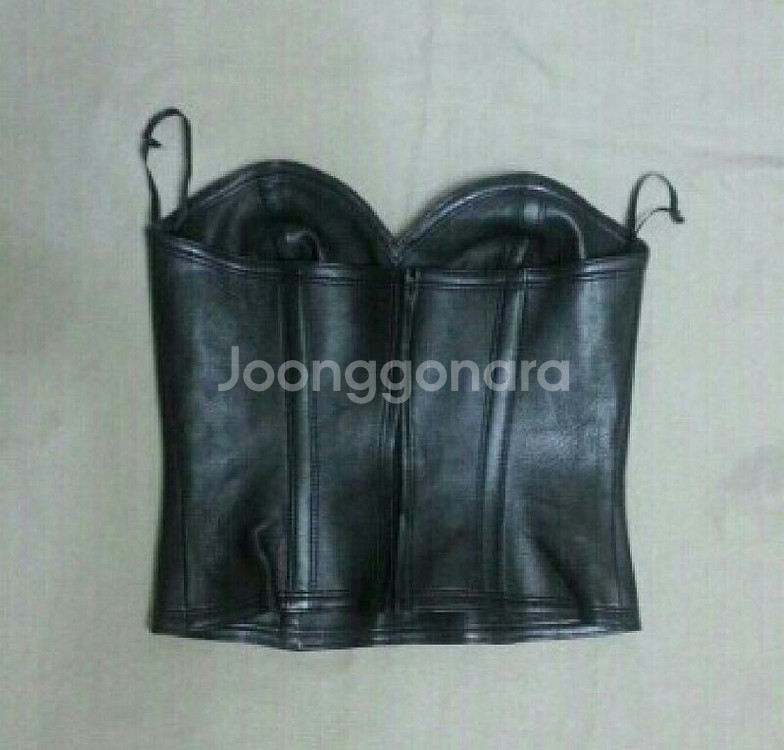 입생로랑 램스킨100%뷔스티에--3