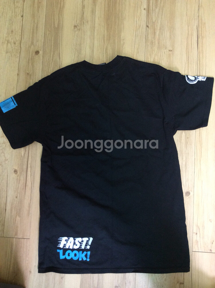 스투시 검은 반팔 티셔츠(Stussy T-shir--1