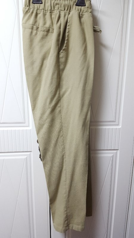 린넨 밴딩 팬츠 이미지