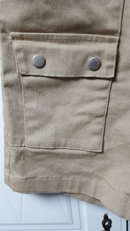 면스판 4부 밴딩 반바지 이미지