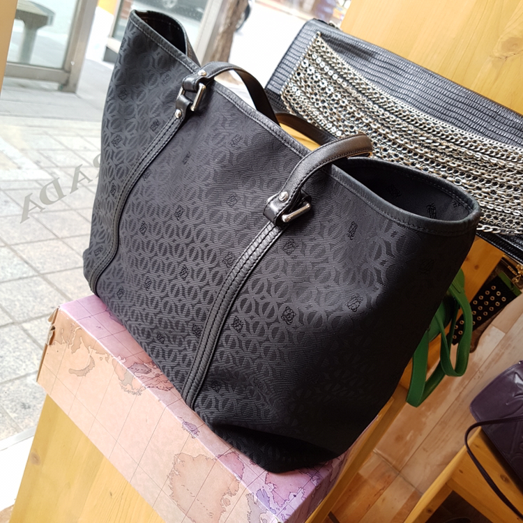 정로스)루이까또즈 신형 쟈가드 로고패턴 쇼퍼 숄더 이미지