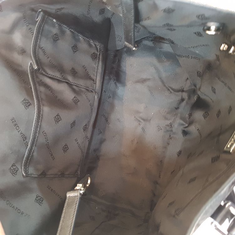 정로스)루이까또즈 신형 쟈가드 로고패턴 쇼퍼 숄더 이미지