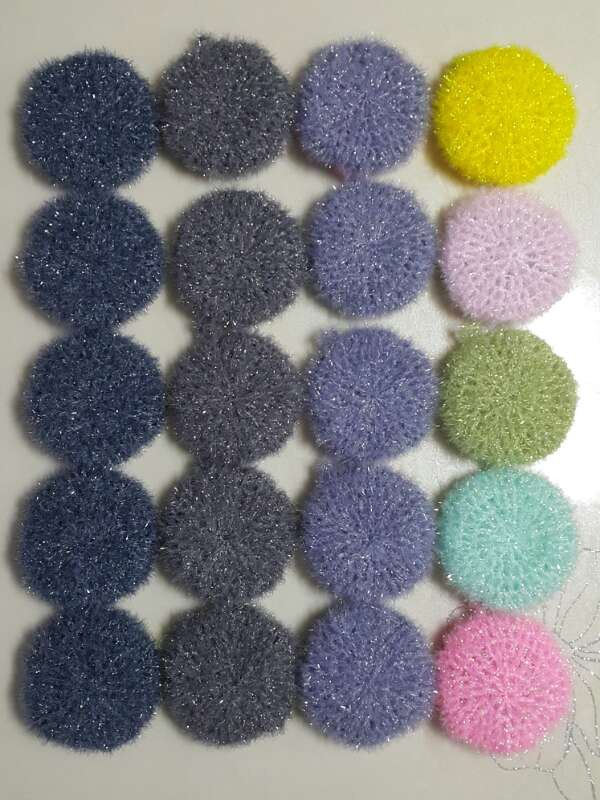 핸드메이드 수세미--8