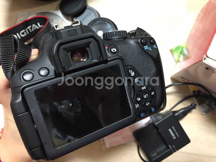 캐논 canon 650D 풀셋트 (번들렌즈, 여친--2