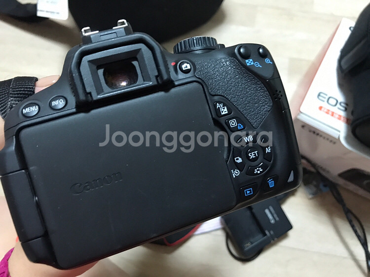 캐논 canon 650D 풀셋트 (번들렌즈, 여친--3