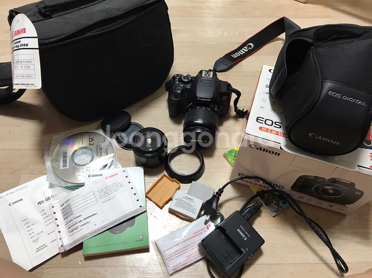 캐논 canon 650D 풀셋트 (번들렌즈, 여친--4