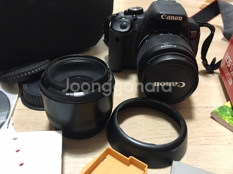 캐논 canon 650D 풀셋트 (번들렌즈, 여친--6