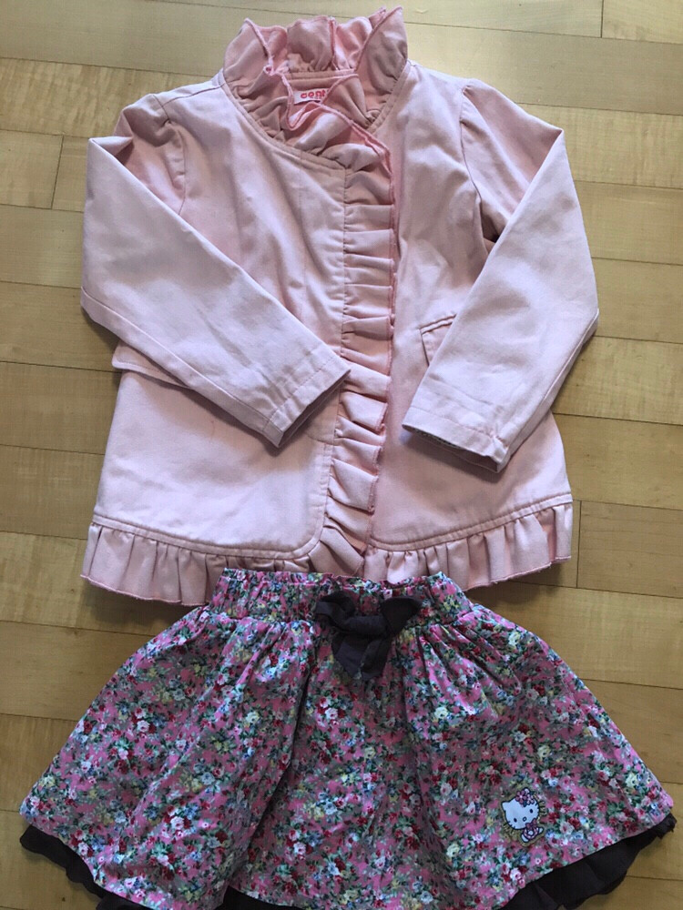 여아옷110일괄 이미지