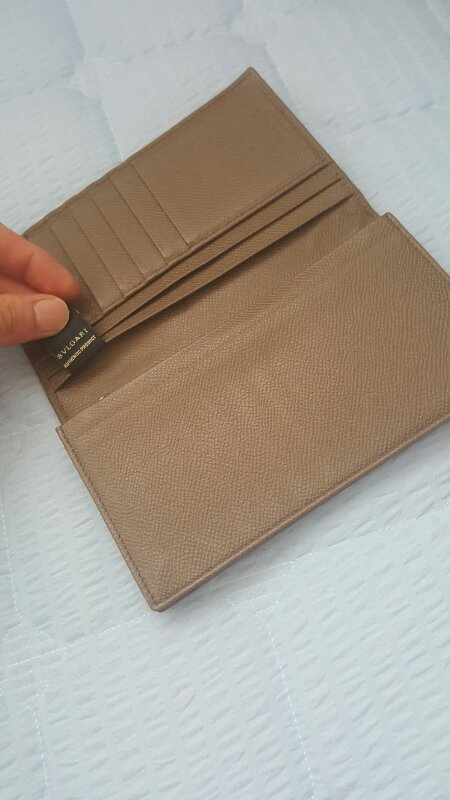 불가리 남자 장지갑--2