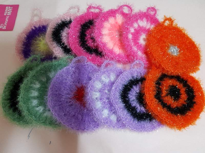 직접뜬 수세미 800원 무배 --7