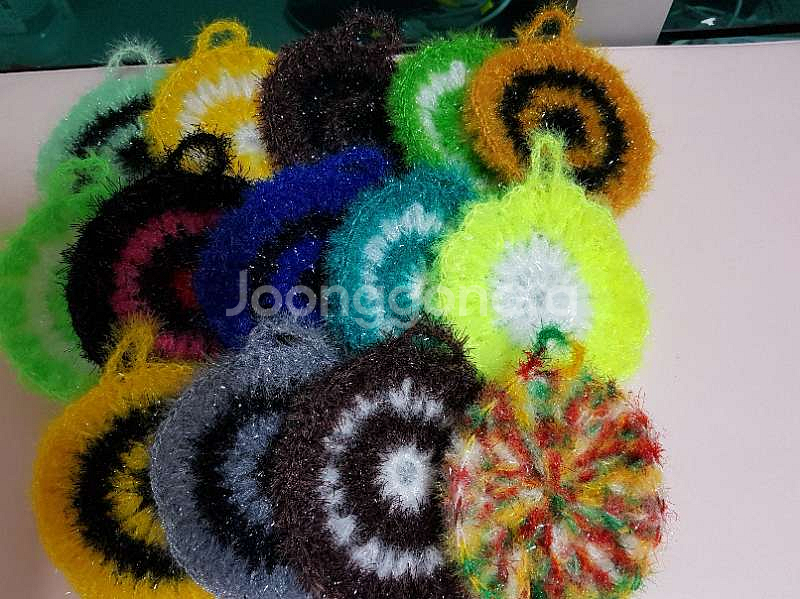 직접뜬 수세미 800원 무배 --8