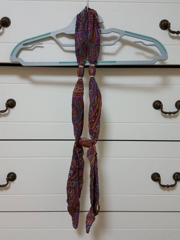 에트로 스카프 목걸이--2