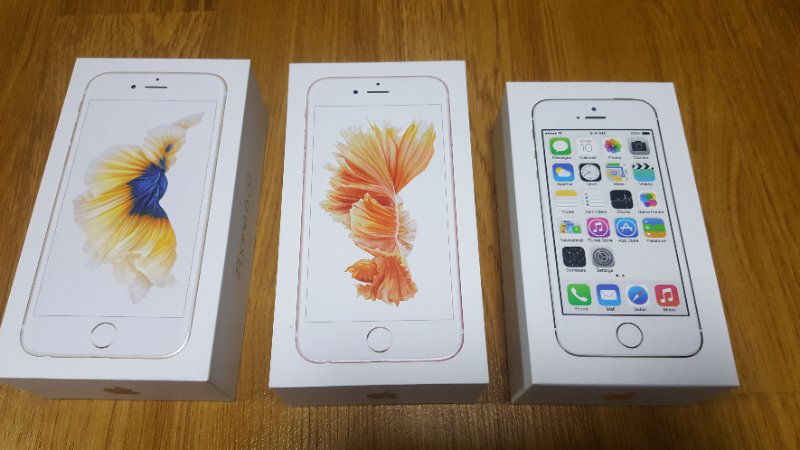 아이폰 박스 (기계×) 5S / 6S 판매합니다--0