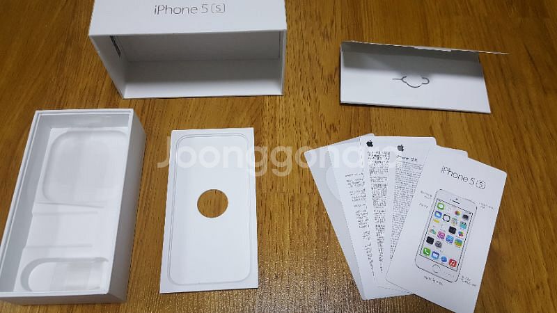 아이폰 박스 (기계×) 5S / 6S 판매합니다--2