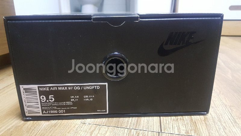 새상품) 나이키 에어맥스 97 언디핏 275--1