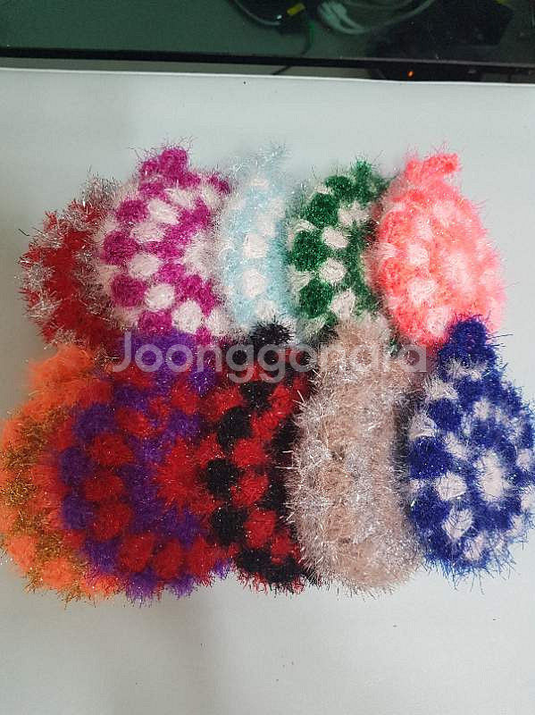 직접뜬 수세미 800원 무배 --0