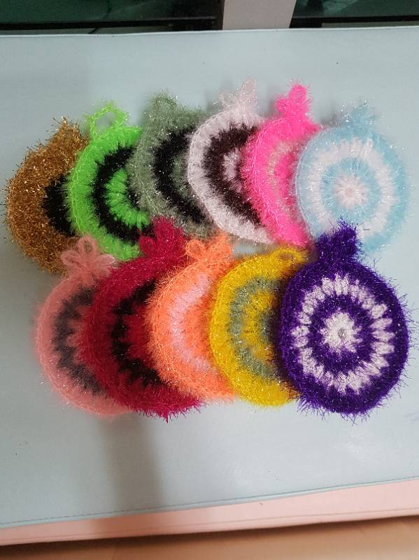 직접뜬 수세미 800원 무배 이미지