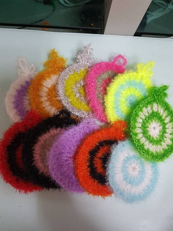 직접뜬 수세미 800원 무배 이미지