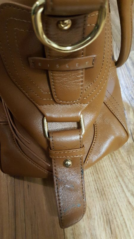 시슬리 브라운 토트백--2