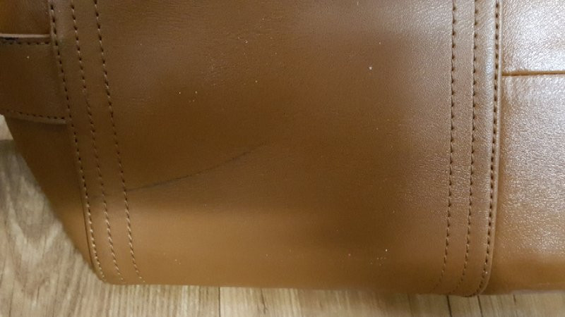 시슬리 브라운 토트백--8