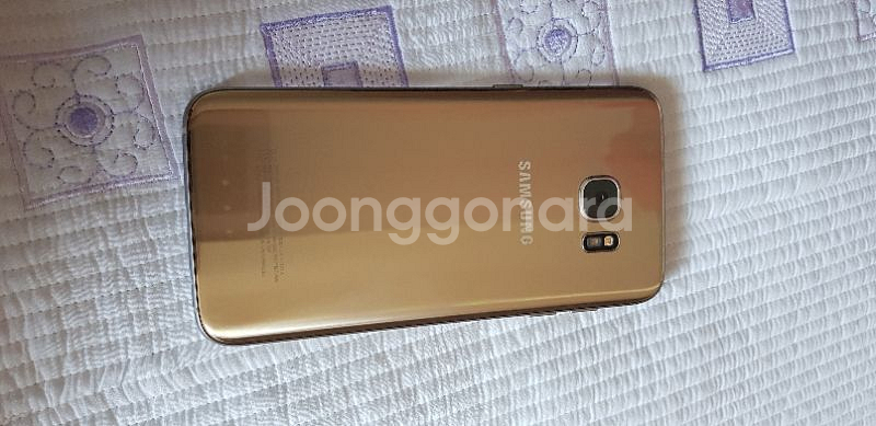 갤7엣지 64gb 골드  skt공기계팝니다--0