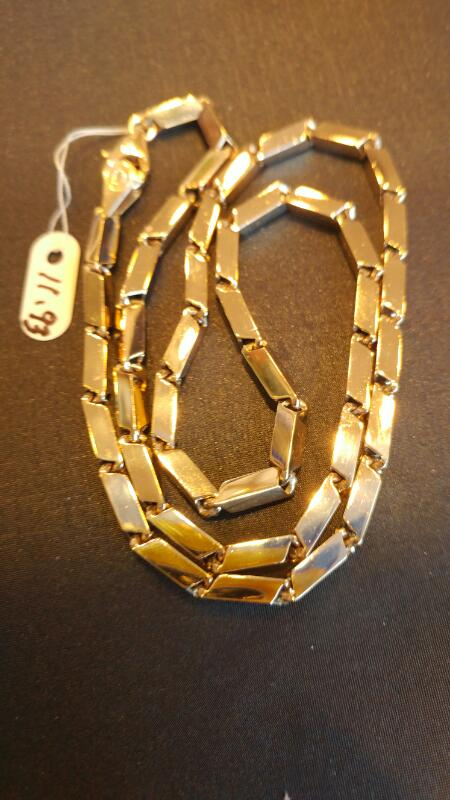 14k 대나무 추억줄 11.93돈--1