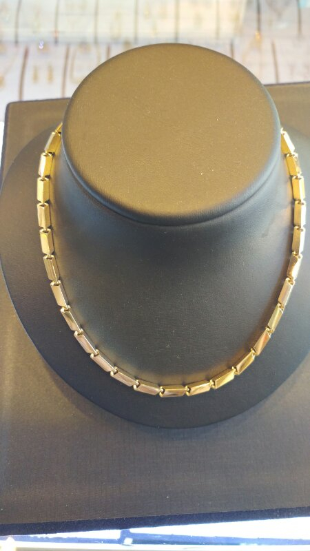 14k 대나무 추억줄 11.93돈--2