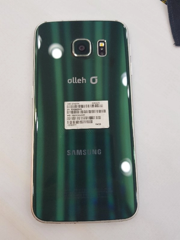 KT 갤럭시S6엣지 (G925) 64기가 그린색  이미지