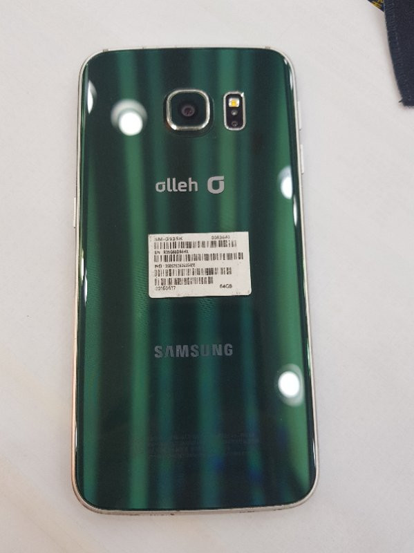 KT 갤럭시S6엣지 (G925) 64기가 그린색  이미지
