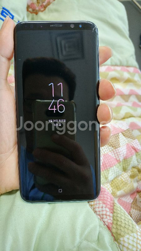 갤럭시s8+ 64기가 블루코랄 팔아요~~~--0