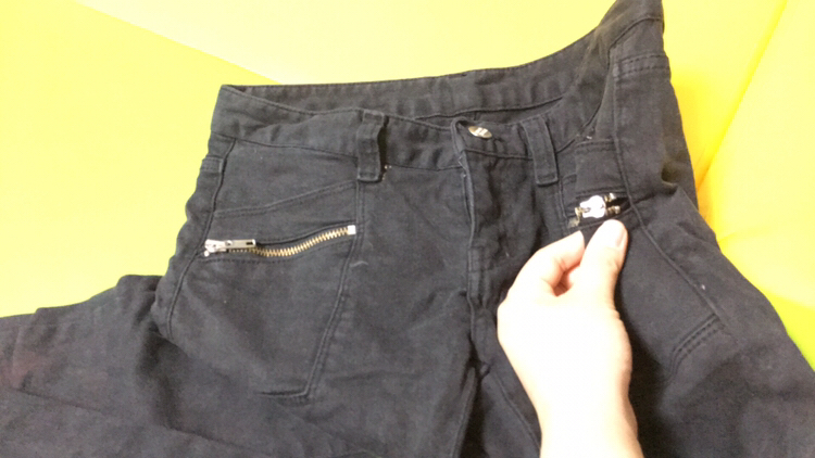 블랙 스키니진--3