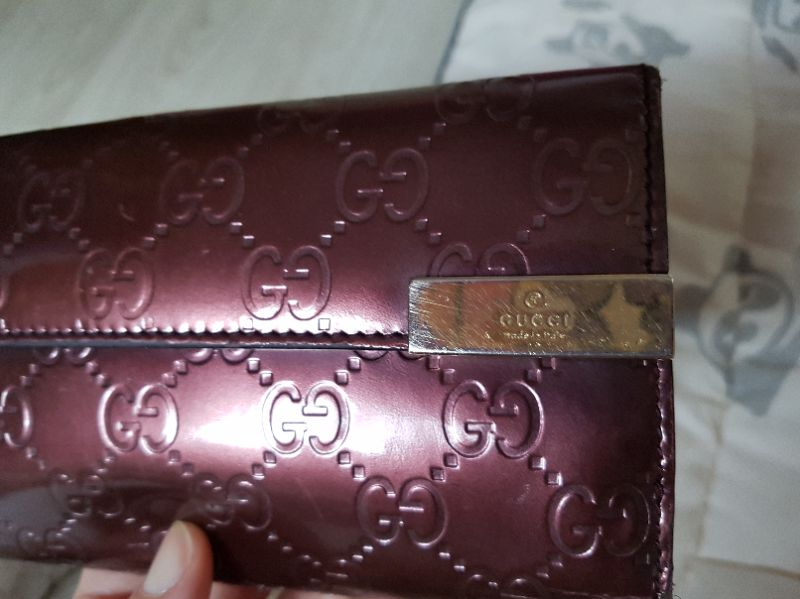 구찌 여자장지갑--2