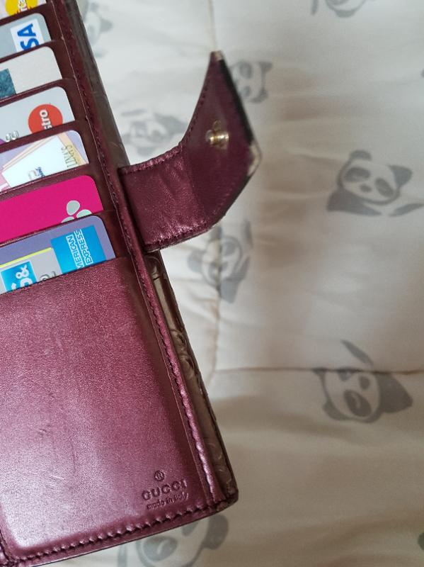 구찌 여자장지갑--3