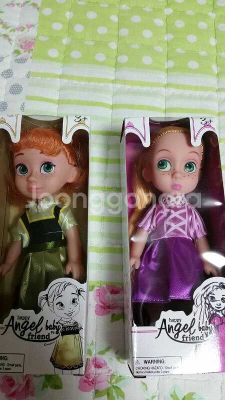 (새제품)해피엔젤베이비인형2개.일괄10.000원--0