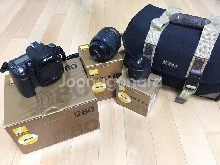 DSLR 입문용 풀세트 : 니콘 Nikon d80--0